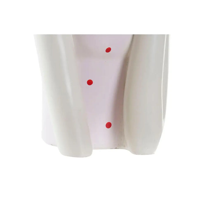 Decorative Figure DKD Home Decor 18,5 x 15 x 31 cm Lady Pink White (2 Units) - Декорация и Осветление<<<Дом