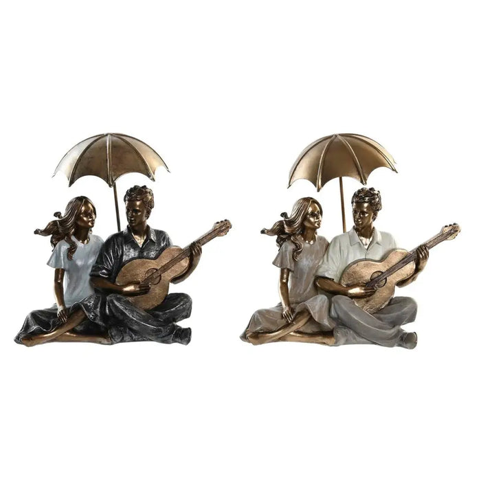 Decorative Figure DKD Home Decor 18 x 11 x 12,5 cm 18 x 11 x 17 cm Multicolour Pair (2 Units) - Декорация и