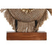 Decorative Figure DKD Home Decor 19 x 6 x 25 cm Beige Blue Buddha Oriental (2 Units) - Декорация и Осветление<<<Дом