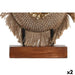 Decorative Figure DKD Home Decor 19 x 6 x 25 cm Beige Blue Buddha Oriental (2 Units) - Декорация и Осветление<<<Дом