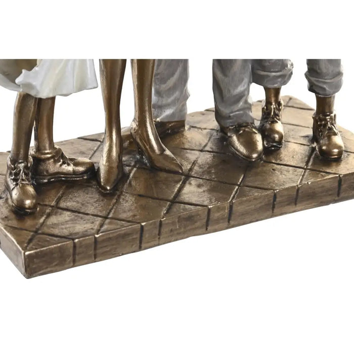 Decorative Figure DKD Home Decor 24 x 11,5 x 34 cm Multicolour Family (2 Units) - Декорация и Осветление<<<Дом