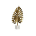Decorative Figure DKD Home Decor 28 x 7,5 x 47 cm Golden White Tropical Leaf of a plant - Декорация и Осветление<<<Дом
