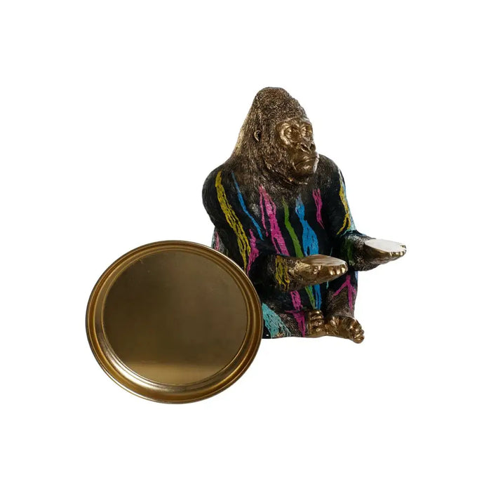 Decorative Figure DKD Home Decor 38 x 46 x 50,5 cm Multicolour Gorilla - Декорация и Осветление<<<Дом