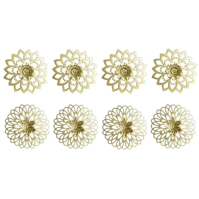 Decorative Figure DKD Home Decor (4 Pieces) (2 Units) (25 x 2 x 25 cm) - Декорация и Осветление<<<Дом