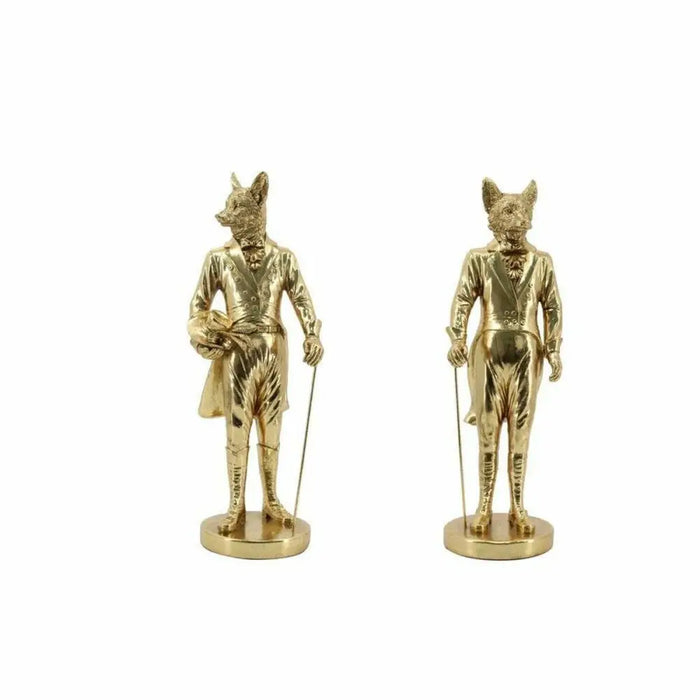 Decorative Figure DKD Home Decor Aluminium Resin (15 x 12,5 x 41,50 cm) (2 Units) - Декорация и Осветление<<<Дом