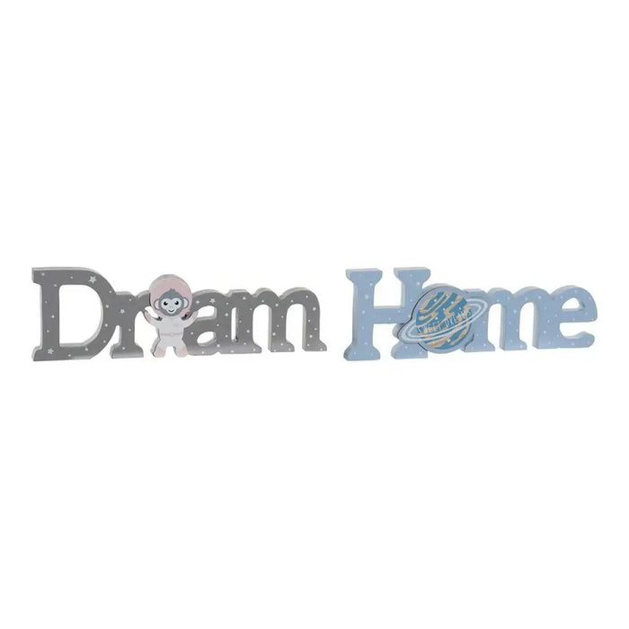 Decorative Figure DKD Home Decor Astro Monkey Natural 29,5 x 3 x 9 cm (2 Units) - Декорация и Осветление<<<Дом