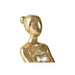 Decorative Figure DKD Home Decor Ballerina Golden Resin Dark grey (21,5 x 23 x 32 cm) - Декорация и Осветление<<<Дом