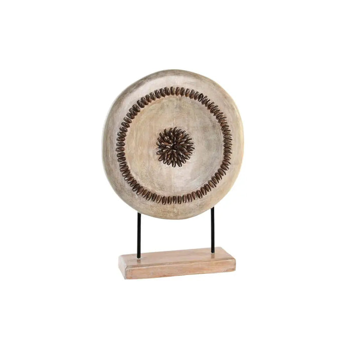Decorative Figure DKD Home Decor Beige Iron Circles (39 x 12 x 55 cm) - Декорация и Осветление<<<Дом