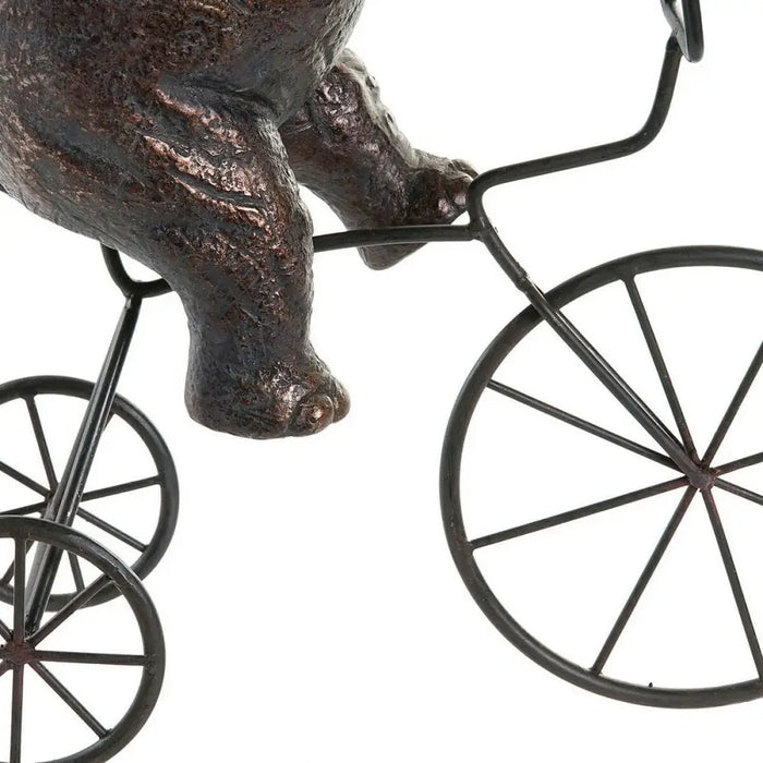 Decorative Figure DKD Home Decor Black Elephant Modern 30 x 12 x 37 cm - Декорация и Осветление<<<Дом