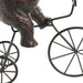 Decorative Figure DKD Home Decor Black Elephant Modern 30 x 12 x 37 cm - Декорация и Осветление<<<Дом