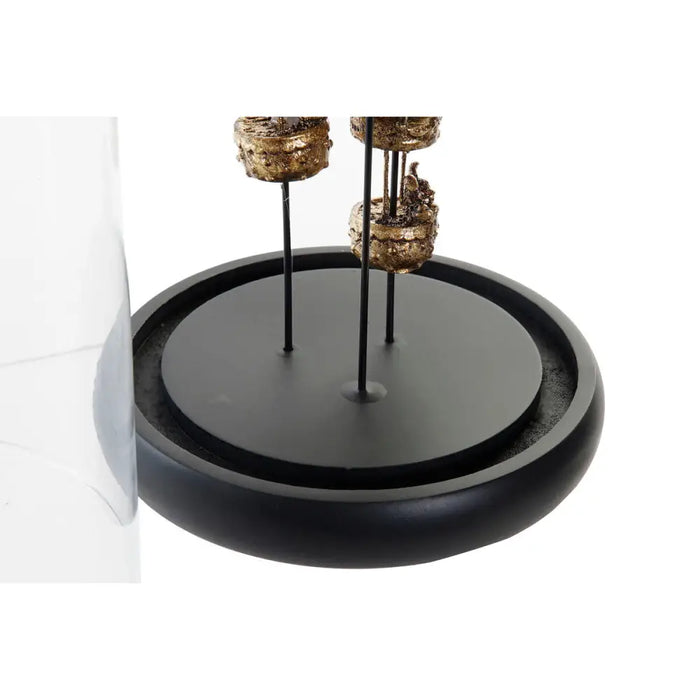 Decorative Figure DKD Home Decor Black Golden 14 x 14 x 22 cm - Декорация и Осветление<<<Дом Градина<<<BigBuy&&&Други