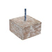 Decorative Figure DKD Home Decor Blue Resin Mango wood (37 x 11 x 39 cm) - Декорация и Осветление<<<Дом