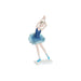 Decorative Figure DKD Home Decor Blue Romantic Ballet Dancer 11 x 6 x 23 cm - Декорация и Осветление<<<Дом