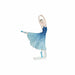 Decorative Figure DKD Home Decor Blue Romantic Ballet Dancer 13 x 6 x 23 cm - Декорация и Осветление<<<Дом