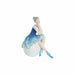Decorative Figure DKD Home Decor Blue Romantic Ballet Dancer 8,5 x 13 x 14,5 cm - Декорация и Осветление<<<Дом