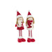 Decorative Figure DKD Home Decor Christmas Doll Polyester Girls (11 x 7 x 43 cm) (2 Units) - Декорация и