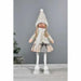Decorative Figure DKD Home Decor Christmas Doll Polyester Girls (15 x 9 x 43 cm) (2 Units) - Декорация и