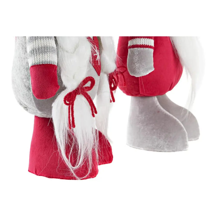 Decorative Figure DKD Home Decor Christmas Gnome Polyester (20 x 9 x 50 cm) (2 Units) - Декорация и Осветление<<<Дом