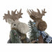 Decorative Figure DKD Home Decor Christmas Reindeer Natural polystyrene (15 x 16 x 35 cm) (2 Units) - Декорация и