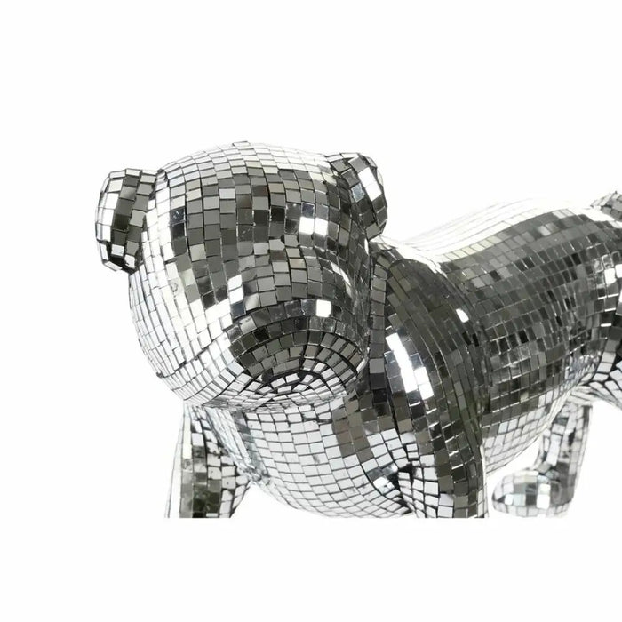 Decorative Figure DKD Home Decor English Silver Bulldog Resin Modern (45,5 x 21,5 x 25 cm) - Декорация и