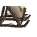 Decorative Figure DKD Home Decor Father Christmas Christmas Grey Champagne Wood 42 x 22 x 48 cm - Декорация и
