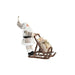 Decorative Figure DKD Home Decor Father Christmas Christmas Grey Champagne Wood 42 x 22 x 48 cm - Декорация и