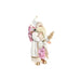 Decorative Figure DKD Home Decor Father Christmas Christmas Grey Pink PVC Wood 32 x 20 x 60 cm - Декорация и