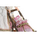 Decorative Figure DKD Home Decor Father Christmas Christmas Grey Pink Wood 42 x 22 x 50 cm - Декорация и