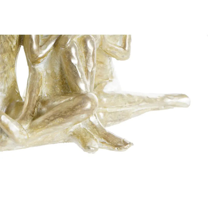 Decorative Figure DKD Home Decor Golden Family 21 x 8 x 12 cm - Декорация и Осветление<<<Дом Градина<<<BigBuy&&&Други