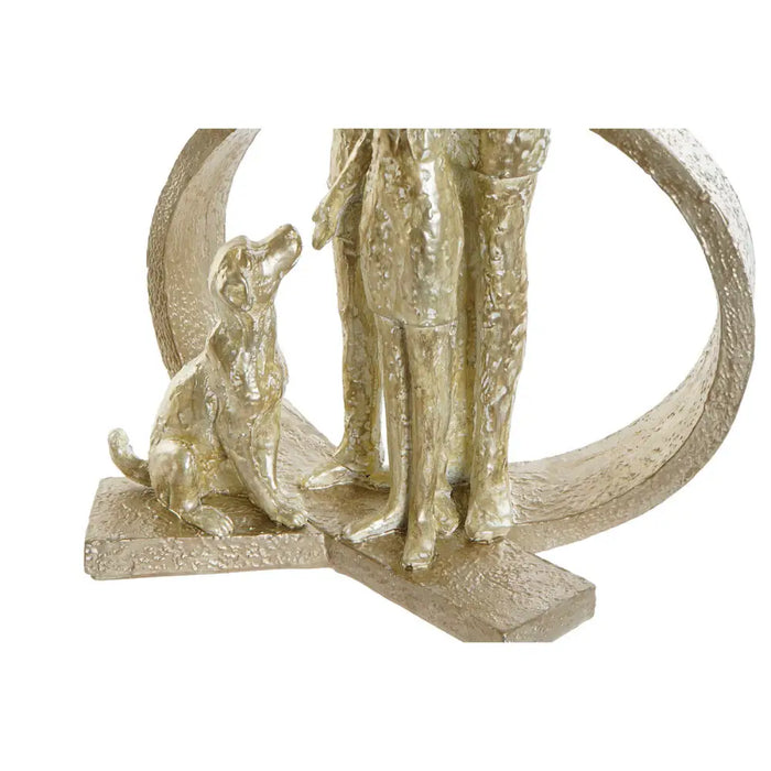 Decorative Figure DKD Home Decor Golden Resin Modern Family (26 x 14,5 x 39 cm) - Декорация и Осветление<<<Дом