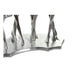 Decorative Figure DKD Home Decor Golden Silver Ballet Dancer 33,5 x 14,5 x 32 cm (2 Units) - Декорация и
