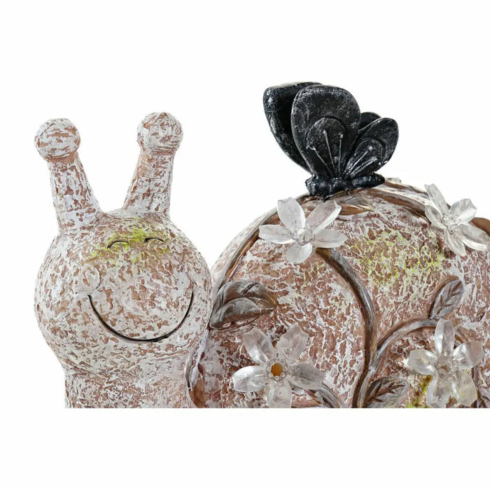 Decorative Figure DKD Home Decor Green Pink Natural animals Shabby Chic 20,5 x 10 x 17 cm (3 Pieces) - Декорация и