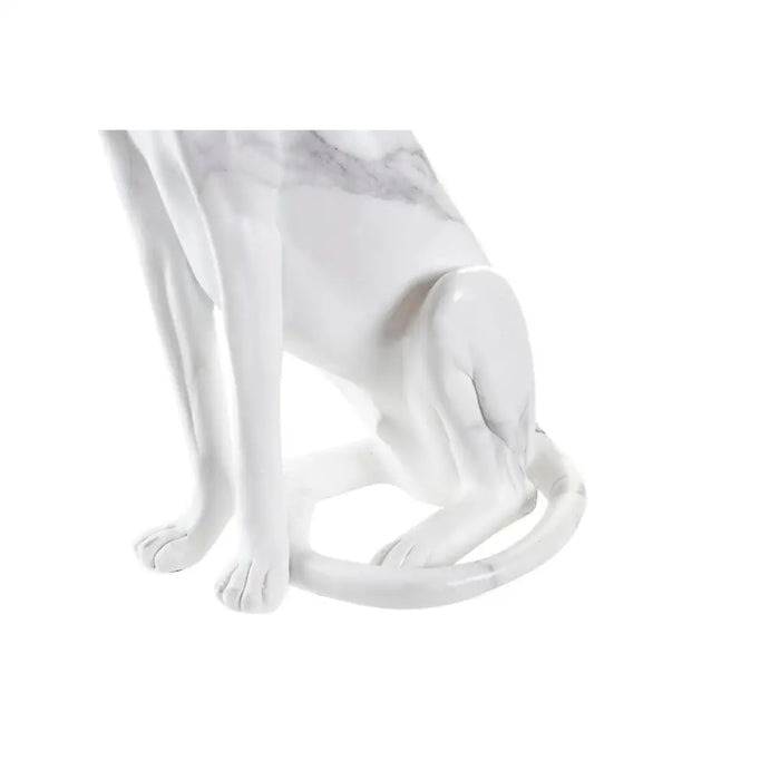 Decorative Figure DKD Home Decor Grey White Leopard Resin Marble (25 x 18 x 41 cm) - Декорация и Осветление<<<Дом