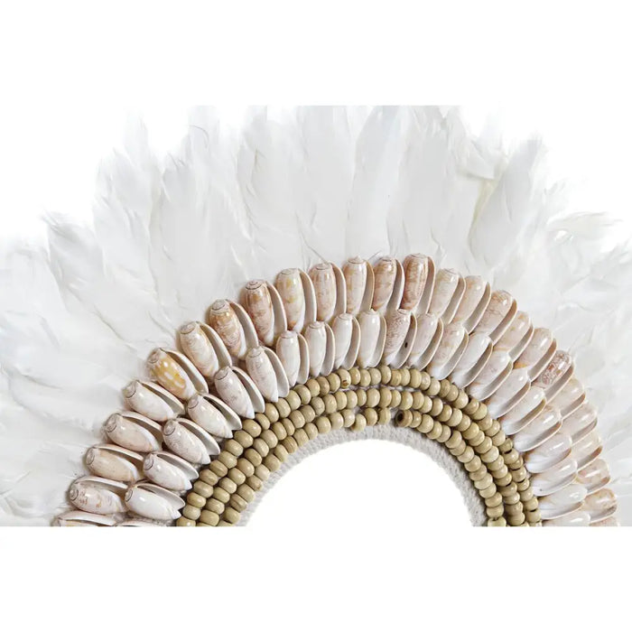Decorative Figure DKD Home Decor Iron Feather (50 x 12,5 x 59 cm) - Декорация и Осветление<<<Дом
