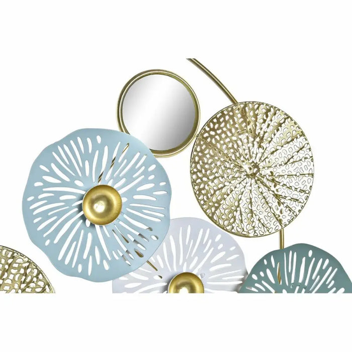 Decorative Figure DKD Home Decor Mirror Golden Metal (44 x 8 x 46 cm) - Декорация и Осветление<<<Дом