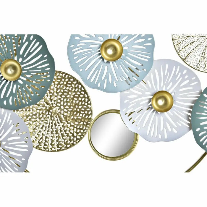 Decorative Figure DKD Home Decor Mirror Golden Metal (44 x 8 x 46 cm) - Декорация и Осветление<<<Дом