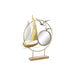 Decorative Figure DKD Home Decor Mirror Golden Metal Mediterranean (53 x 9 x 67 cm) - Декорация и Осветление<<<Дом