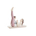 Decorative Figure DKD Home Decor Pink Yoga Scandi 15,5 x 6,5 x 17 cm - Декорация и Осветление<<<Дом