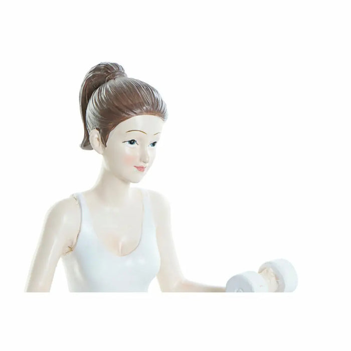 Decorative Figure DKD Home Decor Pink Yoga Scandi 20 x 8 x 16,5 cm - Декорация и Осветление<<<Дом