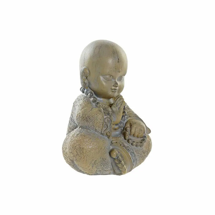 Decorative Figure DKD Home Decor Resin Light grey Monk (11 x 8.5 x 15.5 cm) - Декорация и Осветление<<<Дом