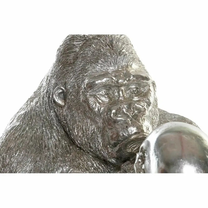 Decorative Figure DKD Home Decor Silver Colonial Gorilla 38,5 x 33 x 43,5 cm - Декорация и Осветление<<<Дом