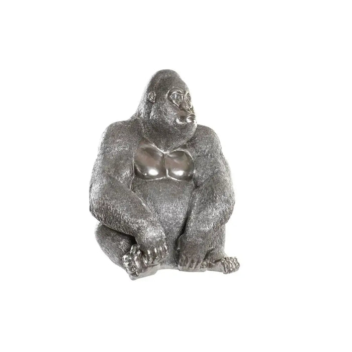 Decorative Figure DKD Home Decor Silver Colonial Gorilla 46 x 40 x 61 cm - Декорация и Осветление<<<Дом