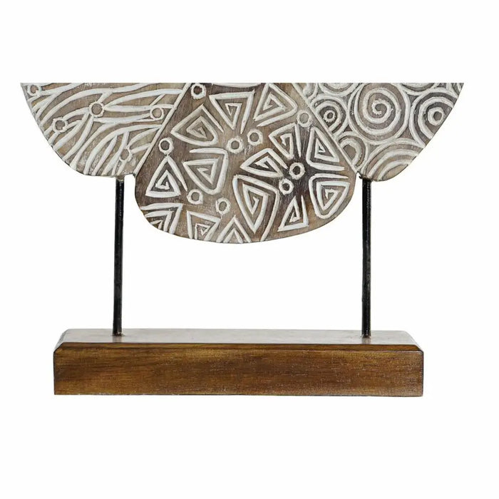 Decorative Figure DKD Home Decor White Brown Abstract 40 x 10 x 51 cm - Декорация и Осветление<<<Дом