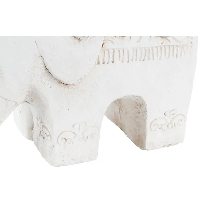 Decorative Figure DKD Home Decor White Elephant Oriental 44 x 22 x 40 cm - Декорация и Осветление<<<Дом