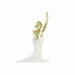 Decorative Figure DKD Home Decor White Golden Romantic Ballet Dancer 13,5 x 12,5 x 40 cm - Декорация и Осветление<<<Дом