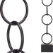 Decorative Figure Gift Decor Black Rings 12,5 x 60,5 x 12,5 cm - Декорация и Осветление<<<Дом Градина<<<BigBuy&&&Други