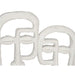 Decorative Figure Gift Decor White Face 27 x 32,5 x 10,5 cm (4 Units) - Декорация и Осветление<<<Дом