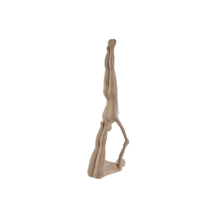 Decorative Figure Home ESPRIT Beige Yoga 29,5 x 8 x 28 cm - Декорация и Осветление<<<Дом Градина<<<BigBuy&&&Други
