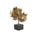 Decorative Figure Home ESPRIT Black Golden Hippopotamus 33 x 21,5 x 45 cm - Декорация и Осветление<<<Дом