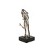 Decorative Figure Home ESPRIT Black Silver Pair 14 x 10 x 29 cm - Декорация и Осветление<<<Дом Градина<<<BigBuy&&&Други